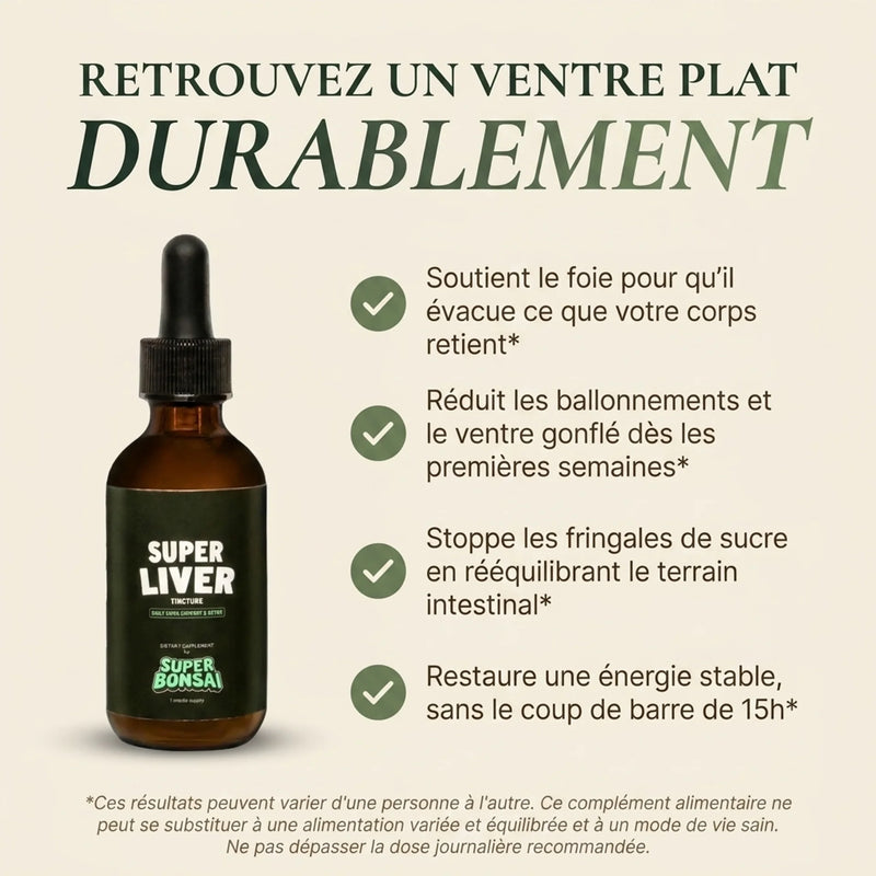 Super Liver — Cure Détox Foie & Ventre Plat