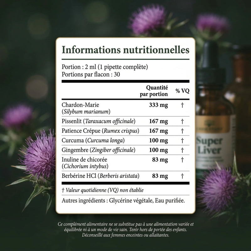 Super Liver — Cure Détox Foie & Ventre Plat